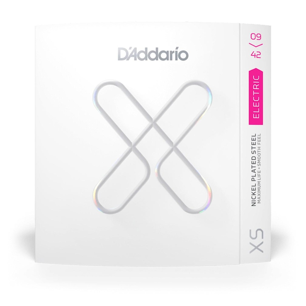 [10147] D'Addario XSE0942 Super Light Coated Corde x chitarra elettr. riv. super leggero