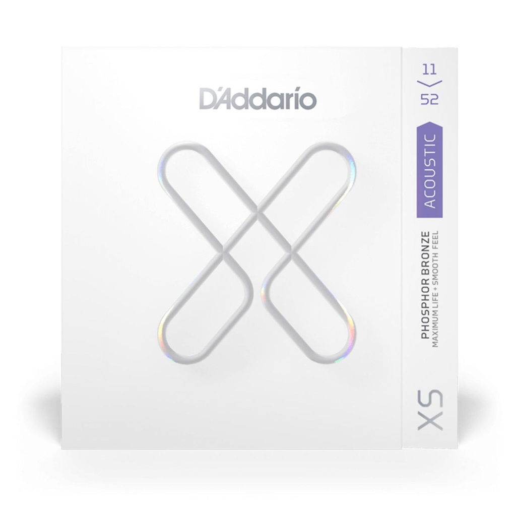 [10145] D'Addario XSAPB1152 Custom Light Corde x chitarra acustica rivestimento leggero