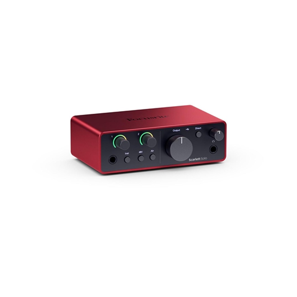 [10120] Focusrite Scarlett Solo 4gen Interfaccia audio USB professionale
