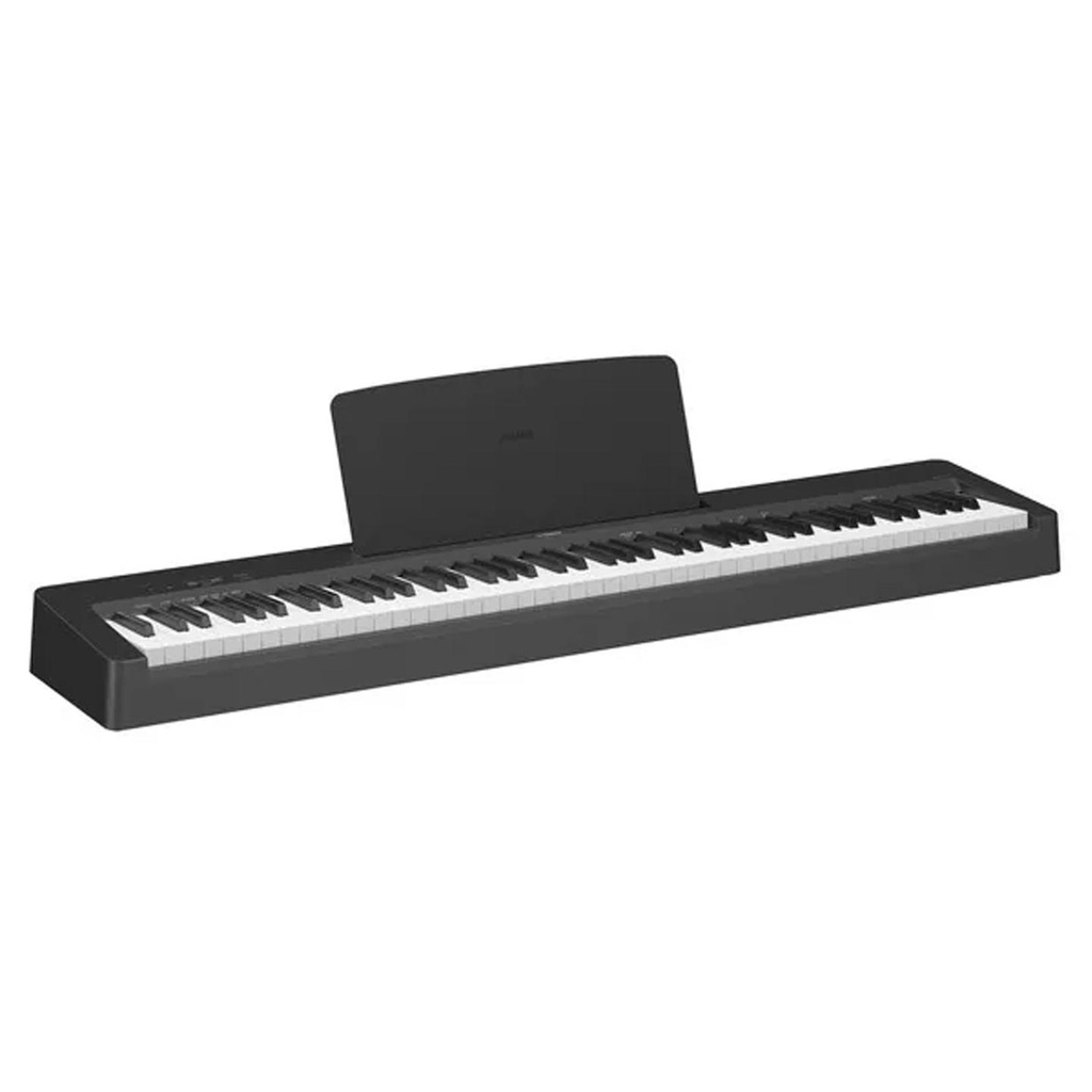 [10102] Yamaha P-145B Pianoforte digitale a 88 tasti pesati Graded Hammer Compact, Nero