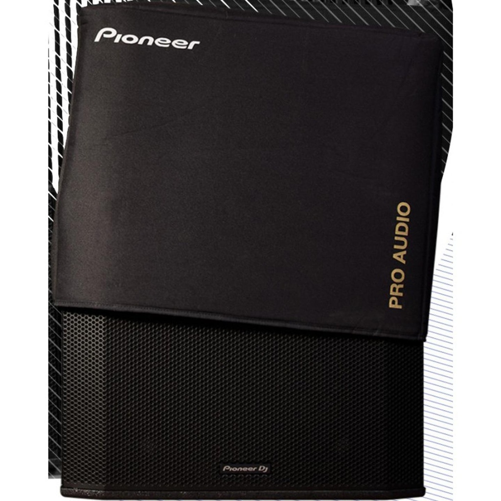 [10093] Pioneer Dj CVR-XPRS1152S-E Cover di protezione per subwoofer XPRS11152S, Nero