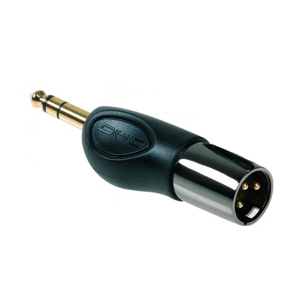 [4834] Proel DHMA305 Adattatore spina jack 6.3 mm stereo a spina XLR 3 poli maschio