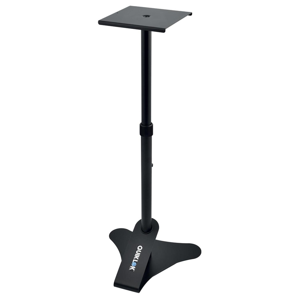 [8038] Quik Lok BS402 Supporto Professionale per casse monitor audio da Studio, Nero