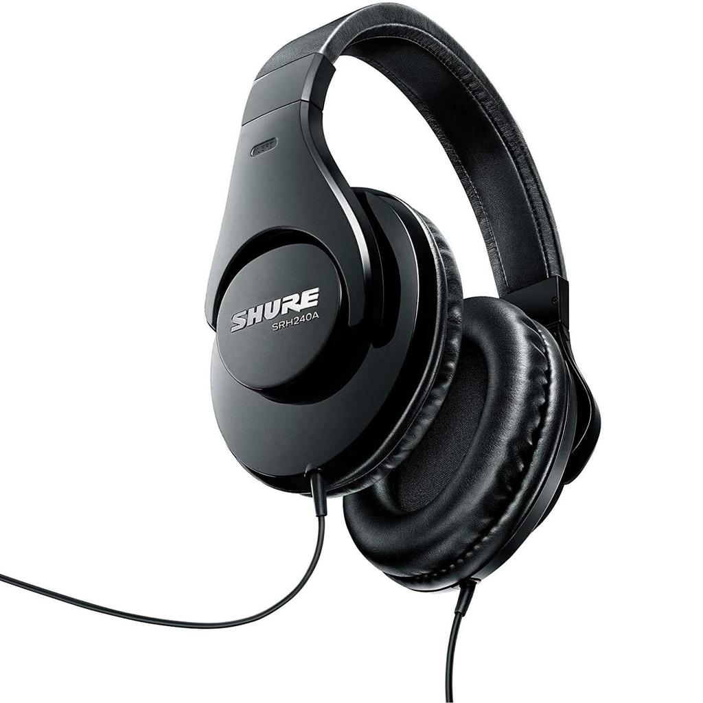 [5345] Shure SRH240A-BK-EFS Cuffia Qualità Professionale x ascolto generale e x hi-fi