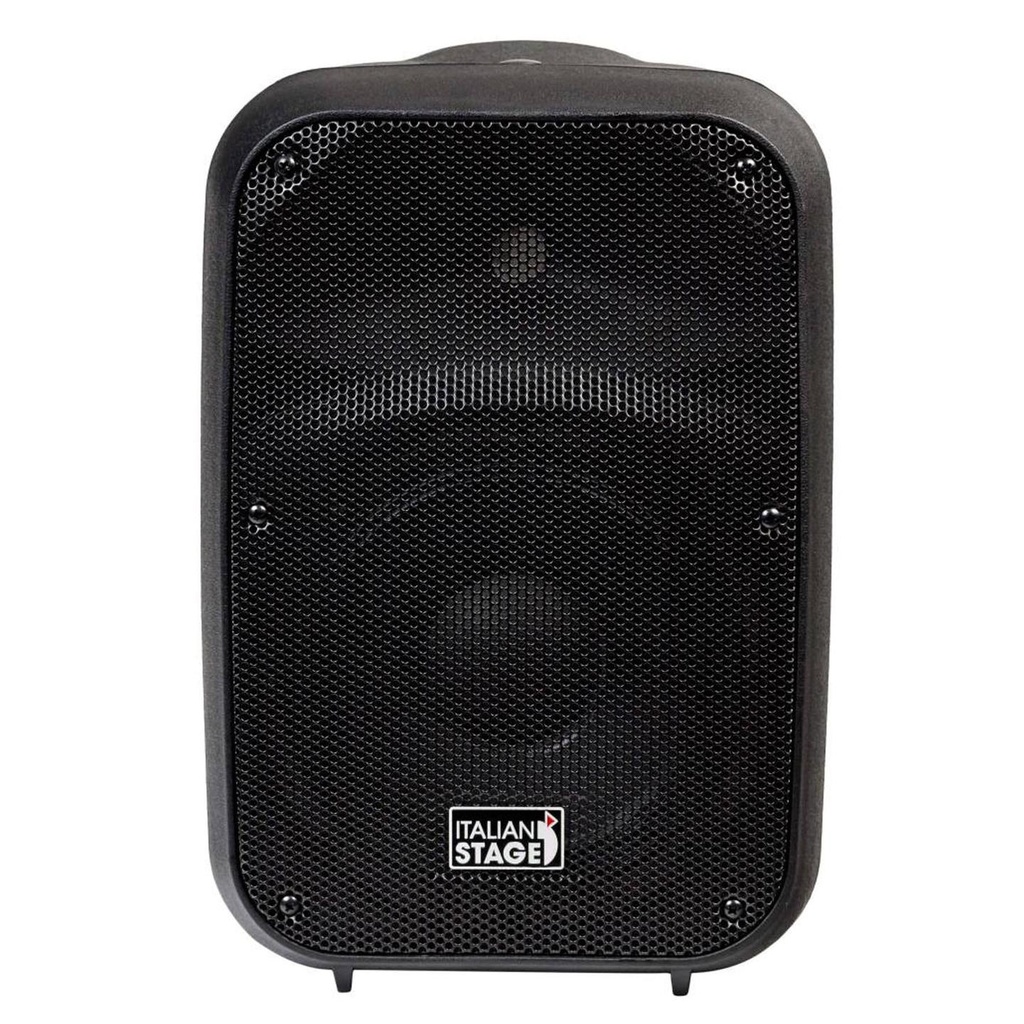 [9396] Italian Stage IS SPX08A Cassa Attiva 300w picco da 8" Peak spl 123 dB, Nero