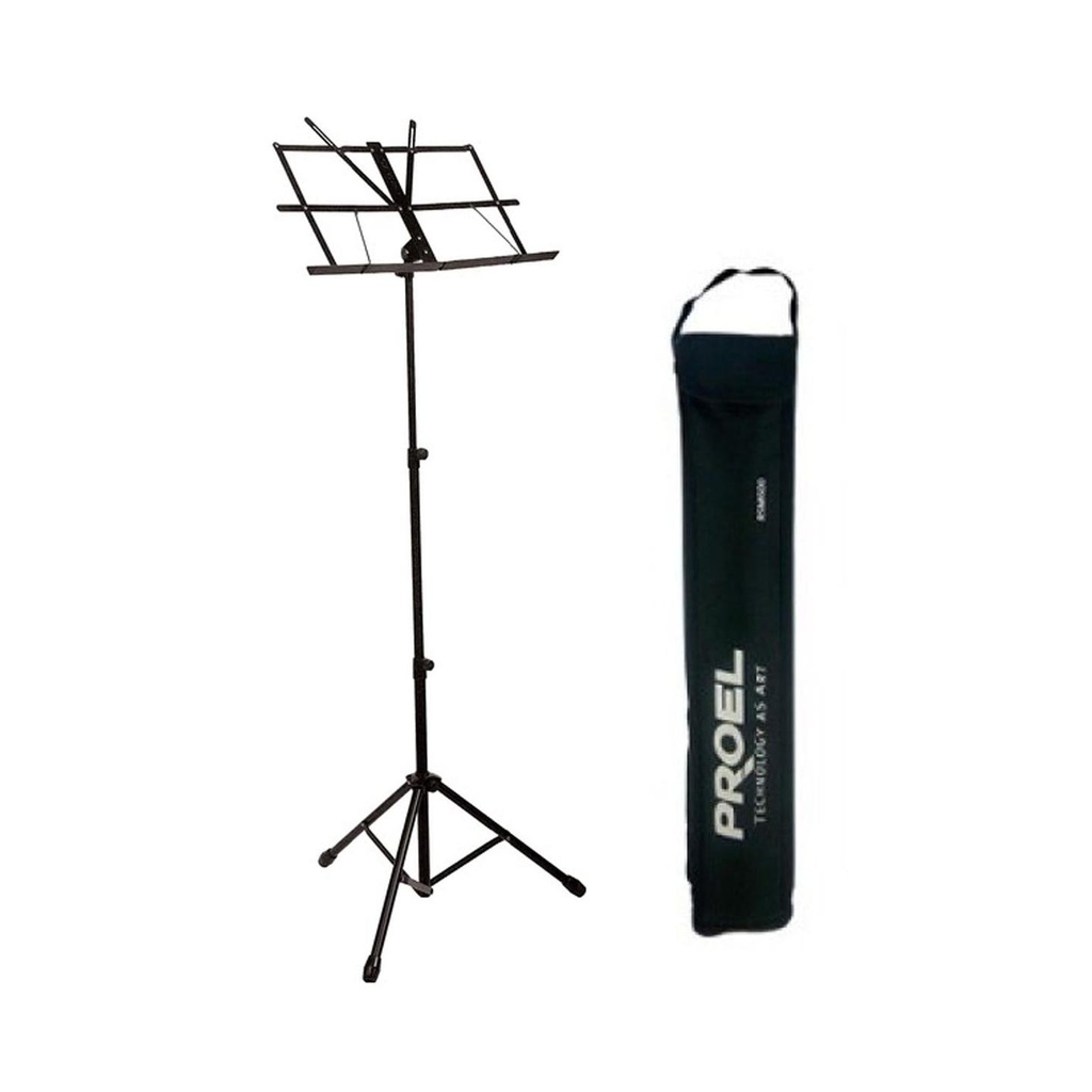 [3849] Proel RSM600 Leggio Musicale in robusto acciaio tubolare con Borsa