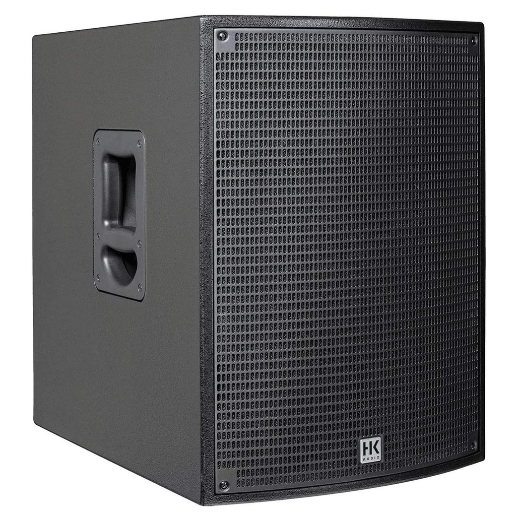 [9611] HK Audio Sonar 115 Sub D Subwoofer attivo 15" 1500w DSP e Mixer integrato, Nero