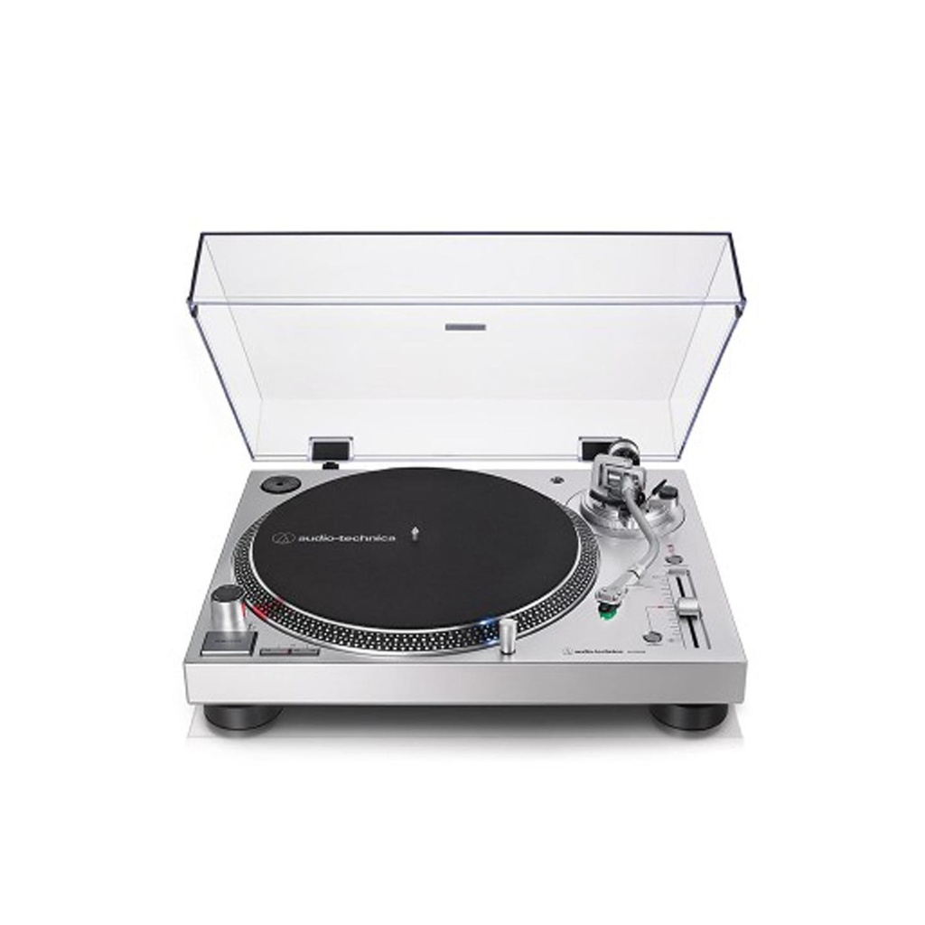 [6889] Audio-Technica AT-LP120XUSBSV Giradischi Professionale per Dj, Silver