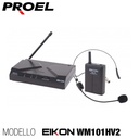 B-STOCK GARANTITO EIKON WM101HV2 Radio Microfono Archetto wireless, Nero