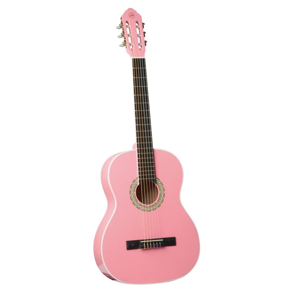 [8364] Eko CS-10 Pink Chitarra Classica 4/4 x apprendimento custodia inclusa, Rosa
