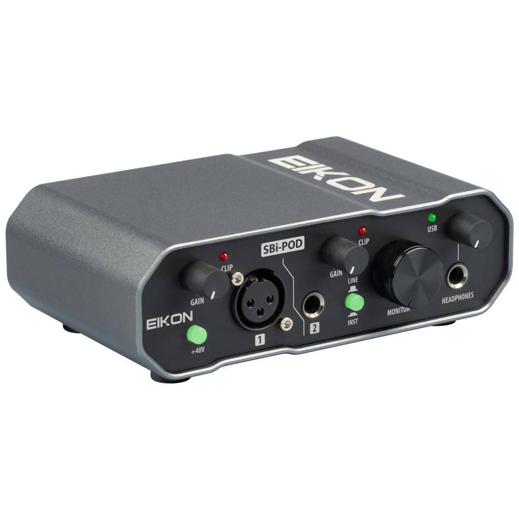 EIKON SBi-POD Interfaccia audio USB 2.0 2In & 2Out x streaming podcasting