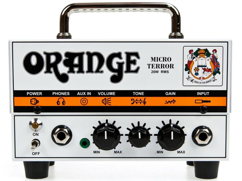 [6387] Orange Micro Terror Head MT20 Preamplific. Valvolare x Chitarra da 20W, Bianco