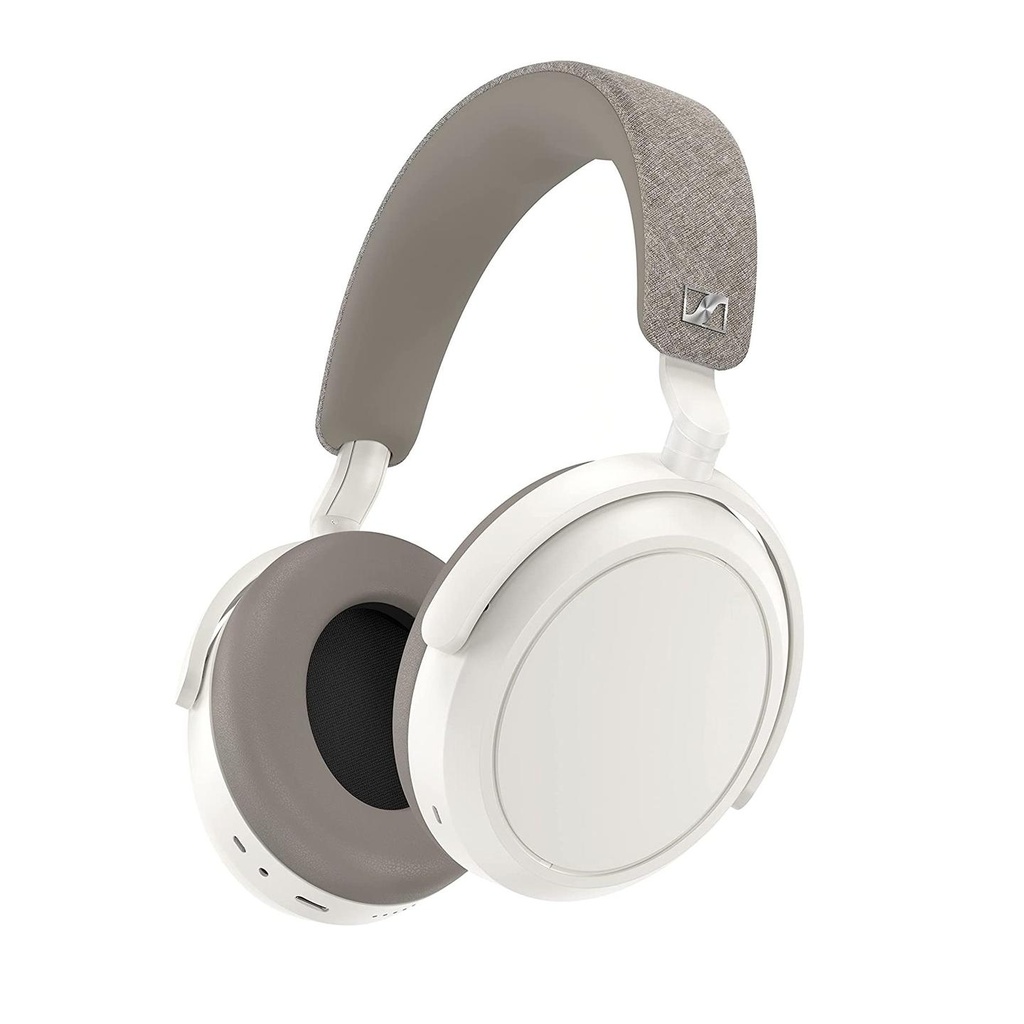 [9598] Sennheiser Momentum 4 Cuffia Bluetooth + microfono cancellazione rumore, Bianco