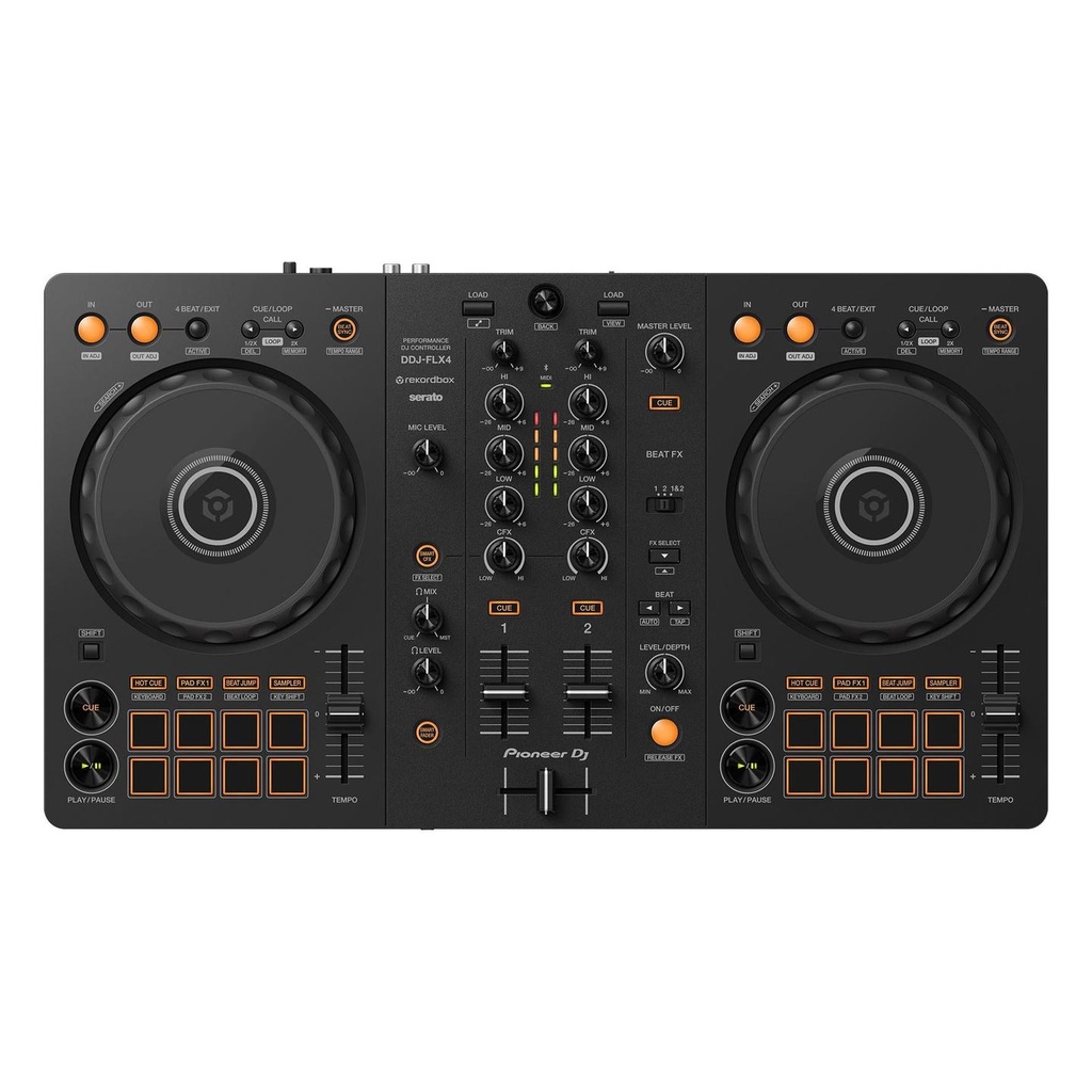 [9536] Pioneer Dj DDJ-FLX4 Controller Console DJ 2 canali x rekordbox e Serato DJ Lite