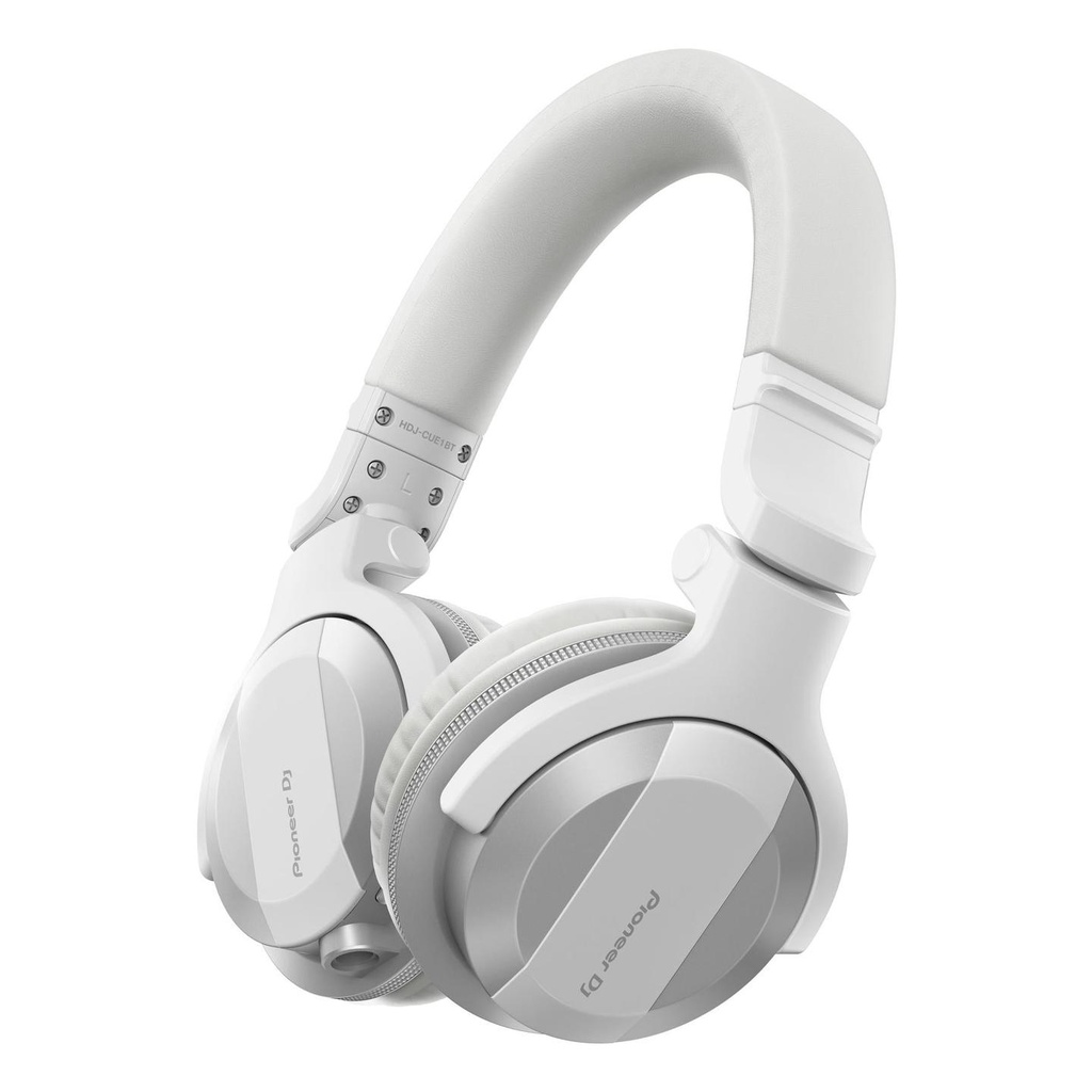[8008] Pioneer Dj HDJ-CUE1BT-W Cuffia Professionale pieghevole Bluetooth e Mic x Dj