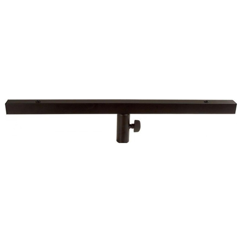 [7616] Proel KP135 Barra a T in acciaio per illuminazione 4 punti di fissaggio, Nero