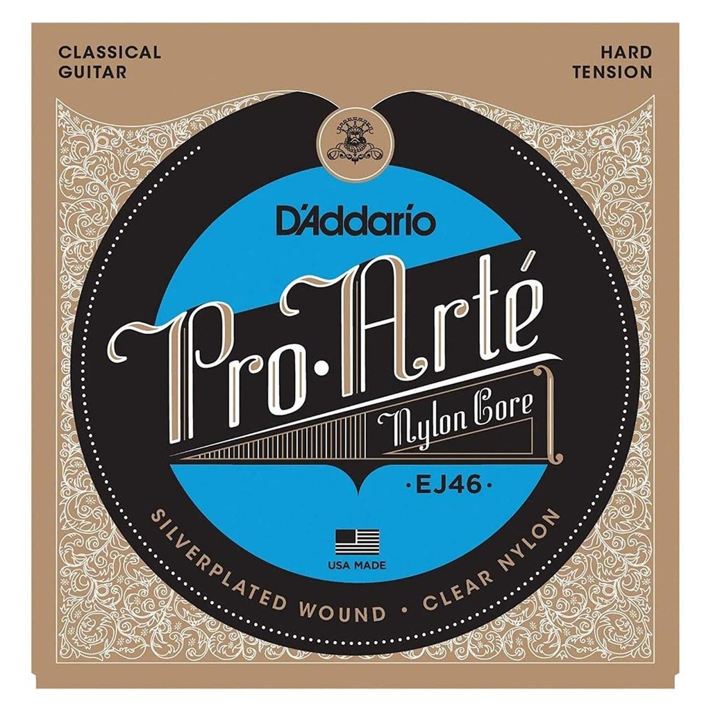 [7904] D'Addario EJ46 84/94 Hard Tension Corde Classiche Pro Artè x Chitarra Classica