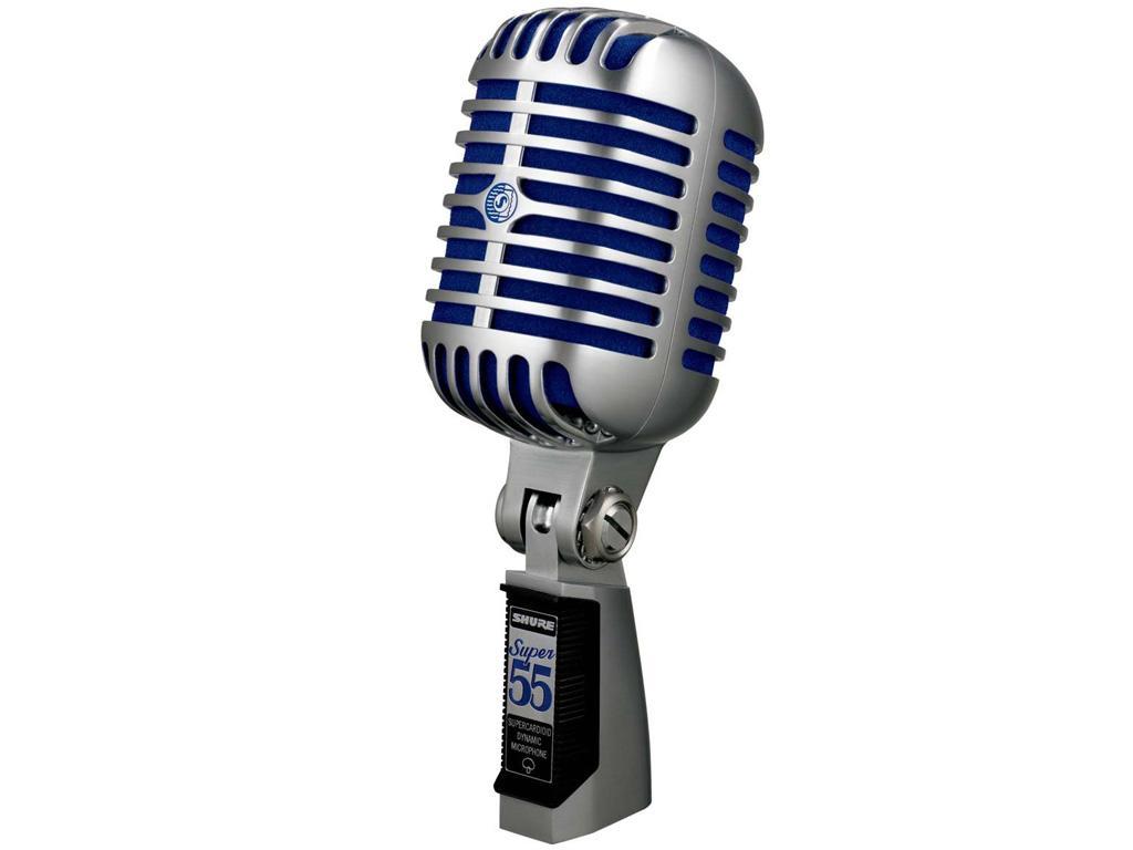 [4408] Shure SUPER55 Microfono Professionale Cardioide Vintage per Voce.