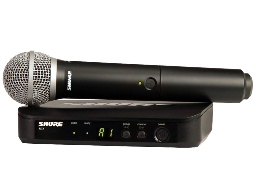 [4400] Shure BLX24E-PG58-M17 Radio Microfono wireless professionale a gelato