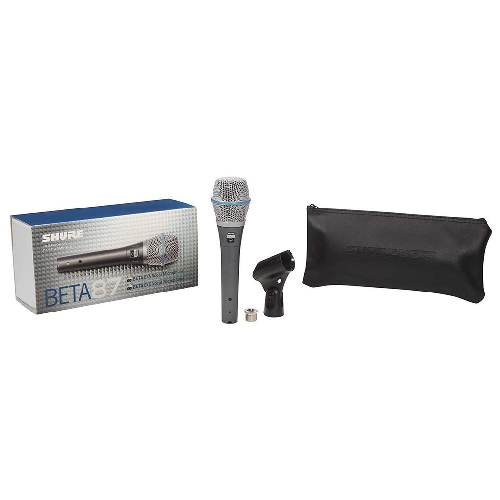 [7514] Shure BETA87A Microfono Professionale Condensatore supercardiode x Voce Canto