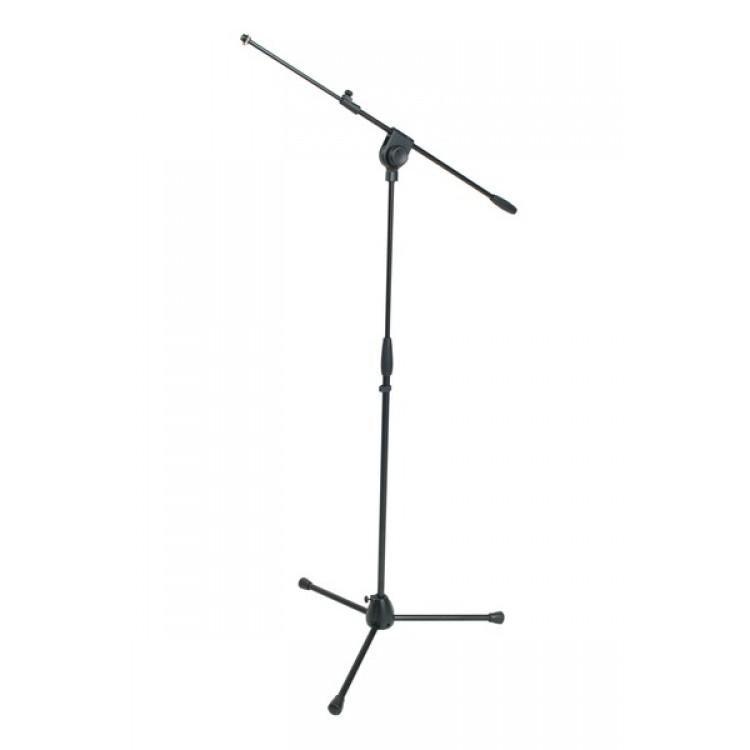 [3839] Proel PRO200BK Asta per Microfono a giraffa telescopica base tripoide alluminio