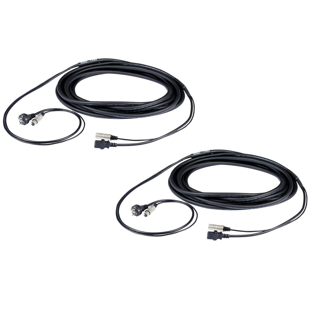 [6726] Proel PH080LU10 Coppia Cavo professionale combinato segnale e alimentazione 10mt