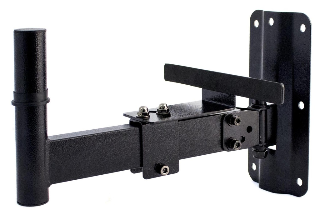 [4312] Proel KP570 Supporto robusto in acciaio tubolare per casse acustiche, Nero Opaco