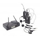 EIKON WM700DH DUAL coppia microfoni wireless archetto x karaoke canto live