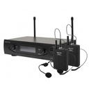 EIKON WM101DHV2 Radiomicrofono UHF 2 Mic Archetto due uscite indipendenti