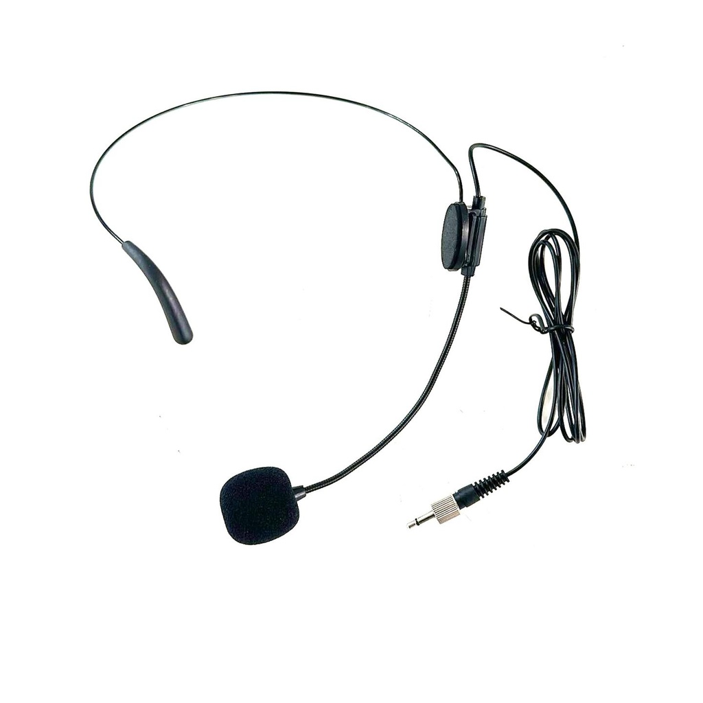 EIKON HCM25SE Microfono archetto a condensatore mini jack 3.5 Mono, Nero