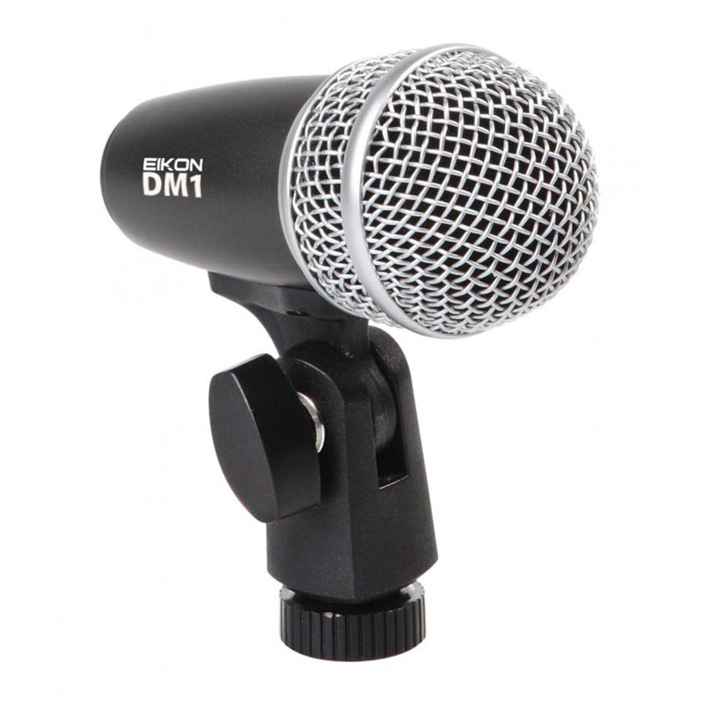 [4292] EIKON DM1 Nuovo Microfono dinamico professionale x percussioni + supporto