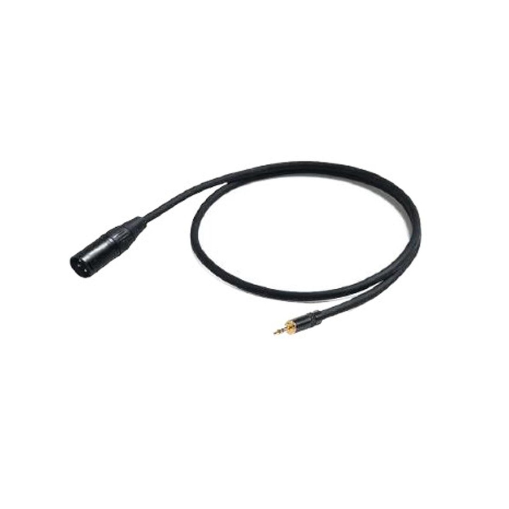 [8892] Proel CHLP290LU15 Cavo audio MiniJack stereo 3.5mm a Cannon XLR 3P Maschio,1,5mt