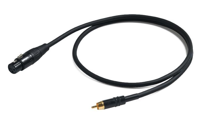 [4341] Proel CHLP270LU15 Cavo RCA a Cannon XLR 3 F 1,5mt