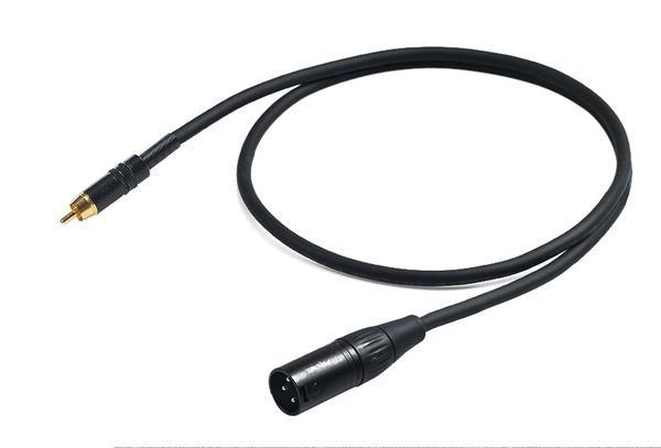 [4281] Proel CHLP260LU3 Cavo Plug RCA a Cannon 3P XLR M 3mt