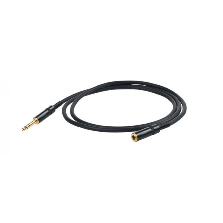 [5982] Proel CHLP190LU3 Cavo Audio Jack Stereo 6.3 mm a presa Femmina Jack Stereo 6.3mm