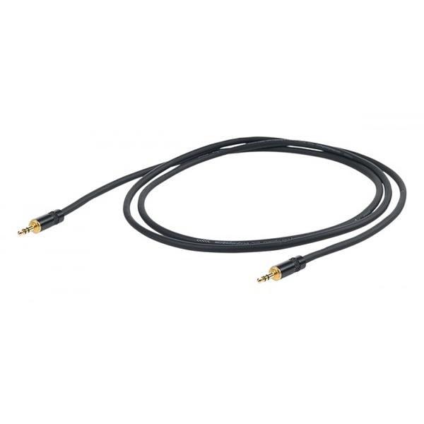 [4089] Proel CHLP175LU15 Cavo bilanciato spina jack Stereo 3.5 mm 1,5mt