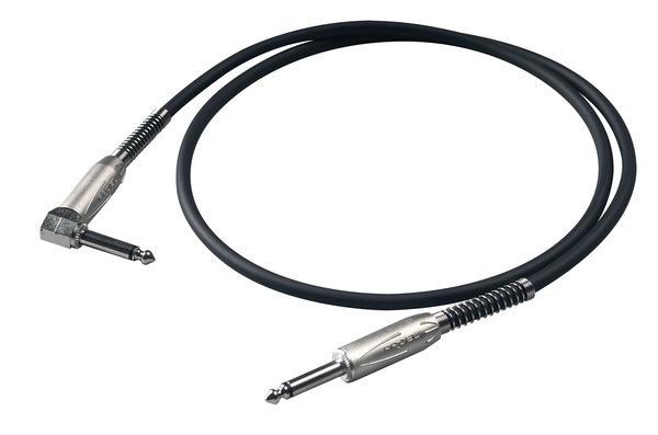 Proel BULK120LU5 Cavo jack Mono 6.3mm a jack Mono 6.3 mm ad angolo 5mt