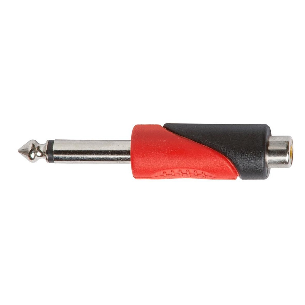 Proel AT190PRO Adattatore audio PVC presa RCA Femmina a spina jack mono 6.3 mm